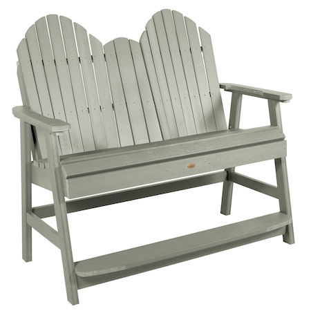 Highwood Usa 4ft Hamilton Counter Height Bench Outdoor Furniture for Patio, Backyard, Garden AD-BEN-HM2-EUC